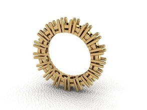 bague 79 or mode beauté diamant mariage bijou bijoux pendentif fiançailles platine imprimable engagement argent gemme fête anneaux 3d print model - Mito3D
