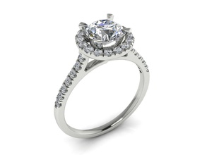 anel de 80 agradavelmente jóias joalheiro graciosamente novo ouro prata platina casamento anéis o engajamento engagementring diamante gem printable a moda luxo 3d print model - Mito3D