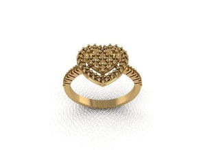 anillo 81 oro Moda belleza diamante Boda joya joyería colgante pendiente compromiso matrimonio platino imprimible plata celebracion 3d print model - Mito3D
