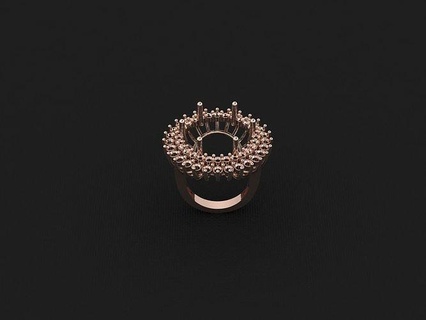 squillare 81 oro moda bellezza diamante nozze gioiello gioielleria pendente anello fidanzamento matrimonio platino stampabile Fidanzamento argento gemma celebrazione fashionring anelli 3d print model - Mito3D