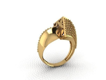 ring 815 gold fashion beauty diamond wedding jewel jewellery jewelry pendant engagementring marriage platinum printable engagement silver gem celebration rings 3d print model - Mito3D