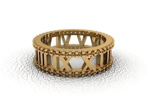 ring 82 gold fashion beauty diamond wedding jewel jewellery jewelry engagem rings 3d print model - Mito3D