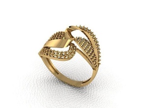 ring 82 gold fashion beauty diamond wedding jewel jewellery jewelry pendant engagementring marriage platinum printable engagement silver gem celebration rings 3d print model - Mito3D