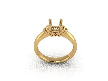 squillare 839 oro moda bellezza diamante nozze gioiello gioielleria pendente anello fidanzamento matrimonio platino stampabile Fidanzamento argento gemma celebrazione anelli 3d print model - Mito3D