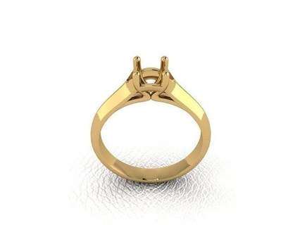 squillare 842 oro moda bellezza diamante nozze gioiello gioielleria pendente anello fidanzamento matrimonio platino stampabile Fidanzamento argento gemma celebrazione anelli 3d print model - Mito3D