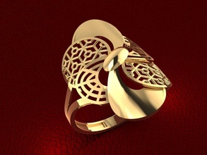 squillare 84 oro moda bellezza diamante nozze gioiello gioielleria splendente regalo gemma stampabile argento Fidanzamento matrimonio engagement 3d print model - Mito3D