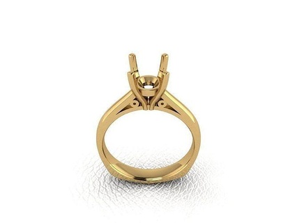 squillare 844 oro moda bellezza diamante nozze gioiello gioielleria pendente anello fidanzamento matrimonio platino stampabile Fidanzamento argento gemma celebrazione anelli 3d print model - Mito3D
