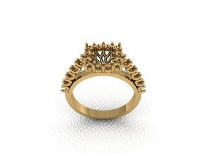 squillare 86 oro moda bellezza diamante nozze gioiello gioielleria pendente anello fidanzamento matrimonio platino stampabile fidanzamento argento gemma celebrazione anelli 3d print model - Mito3D