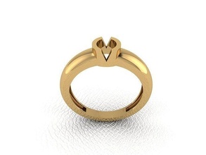 anillo 87 oro moda belleza diamante boda joya joyería colgante pendiente compromiso matrimonio platino imprimible plata celebracion anillos 3d print model - Mito3D
