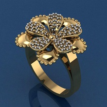 ring 87 Schmuck gold Mode-ring Mode-Schönheit Diamant-ring Hochzeit Juwel scheint gem Anhänger Mode Silber bedruckbar ist engagem diamond engagement Halskette Ringe 3d print model - Mito3D