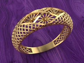 ring 87 gold mode schönheit diamant hochzeit juwel schmuck design silber druckbar sterling brillant holz leuchtenden kleidung ringe 3d print model - Mito3D