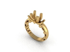 anillo 87 oro Moda belleza diamante Boda joya joyería colgante pendiente compromiso matrimonio platino imprimible plata celebracion 3d print model - Mito3D