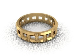 bague 90 or mode beauté diamant mariage bijou bijoux pendentif fiançailles platine imprimable engagement argent gemme fête anneaux 3d print model - Mito3D