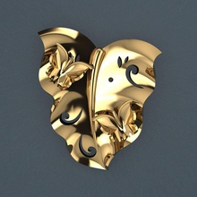 91 yüzük takı altın Gümüş moda yazdırılabilir gem elmas mücevher nişan engagrmrnt güzellik gergedan kolye 3d print model - Mito3D