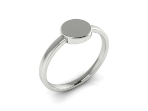 ring 91 minimalism minimalizm gold silver jewellery jewel jewelry printable engagement fashion wedding luxury easy light brand rings 3d print model - Mito3D