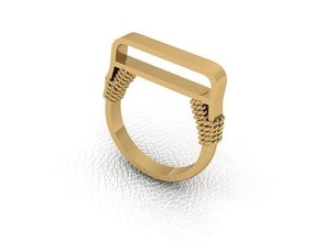 ring 92 gold fashion beauty diamond wedding jewel jewellery jewelry engagem rings 3d print model - Mito3D