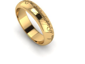 ring der absoluten macht 140014 Schmuck diamond gold Ringe Diamant-ring 3d print model - Mito3D