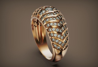 squillare angelo 3d gioielleria oro diamanti Stampa modello argento gioiello platino stampabile gemma calcolo diamante brillante moda bellezza anelli 3d print model - Mito3D