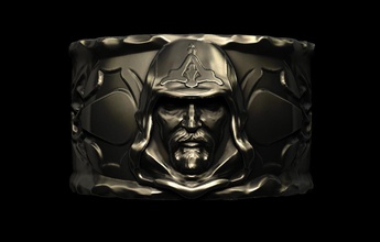 anel de assassinos jóias 3d cnc anéis imprimir 3d print model - Mito3D