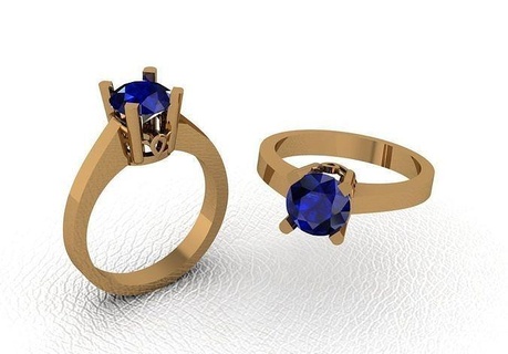 yüzük b35 takı yüzükler altın elmas gümüş mücevher nişan düğün Zincir Solitaire 3d print model - Mito3D