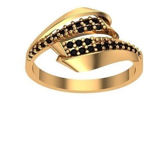 ring b744 rings diamond gold solitaire silver pendant pendants jewelry engagement necklace bracelets 3d print model - Mito3D