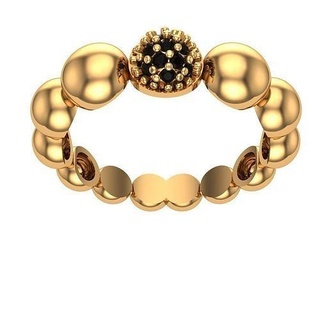 ring b769 rings diamond gold solitaire silver pendant pendants jewelry engagement necklace bracelets 3d print model - Mito3D