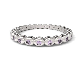 banda de anillo oval accesorio el platino precioso la joyería plata moda diamante brillante oro y belleza joya 3hinoceros3d los anillos 3d print model - Mito3D