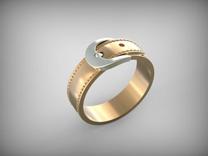anel cinto argolas jóia noivado jóias casamento joalheria ouro roupas platina prata miniaturas desafio 14k 925 3d print model - Mito3D