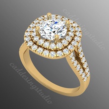 anillo bi 56 joyería joya oro anillos imprimible diamante belleza plata platino prototipos Boda compromiso zafiro gemas precioso brillante Moda 3d print model - Mito3D