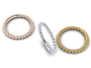 anel bolhas 3djewelry cafajeste diamante elegante noivado moda gema ouro joalheria impressão joia cera precioso versão impressa prata Casamento luxo presente argolas 3d print model - Mito3D