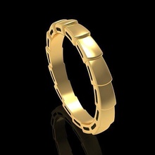 ring bvlgari serpenti viper jewelry gold silver printable diamond jewel luxury gem wedding cnc jewellery platinum design modeling rings 3d print model - Mito3D