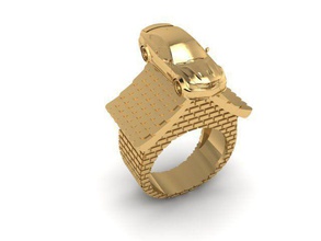 ring car printable fashion necklace jewelry rings 3d print model - Mito3D