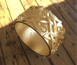ring keltische Ornamente Druck 3d Modell 3d-Druck Schmuck design celtic ornament fein Silber gold Hochzeit viking die Symbolik symbol bedruckbar ist Juwel Kreis stl Ringe 3d print model - Mito3D