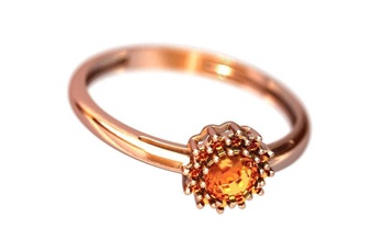 ring Blume Schmuck classic gold diamond gem genial Ringe 3d print model - Mito3D