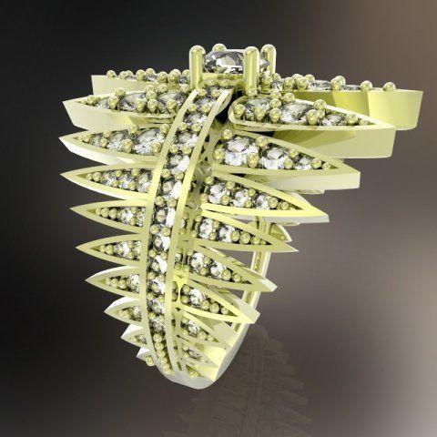 ring comet soft jewelry 3d earrings pendants rhinoceros diamond model printing silver gold collection earring jewellery necklaces jewels rings 3D print model - Mito3D