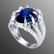 anillo cp 17 joyería joya oro Moda anillos imprimible diamante belleza plata platino prototipos Boda compromiso zafiro gemas precioso brillante 3d print model - Mito3D