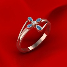 anillo de cruz la cuerda joyería los anillos joya imprimible oro compromiso boda plata gem el diamante moda y belleza cristo religiou objeto jesu jesús 3d print model - Mito3D