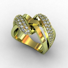 ring Diamanten Schmuck gold gem Silber genial Diamant-ring Hochzeit weiblich Nashorn matrix vray render 3dprint stereoliteography solidscape rhino 3dmodeling jewelwrydesign Ringe 3d print model - Mito3D