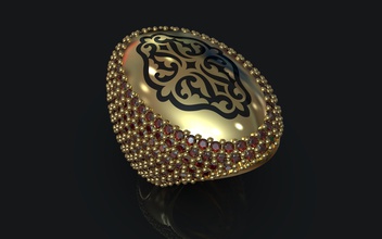 soğuk elmas yüzük e-posta takı Gümüş Safir rubin altın mücevher engagem nişan gem zümrüt ruby sterling 3d print model - Mito3D