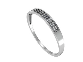 ring yolu set elmas takı 3djewelry güzel parlak cad zarif nişan moda gem altın platin jewelryprint jewelrywax değerli printversion düğün ayarlayın yüzük döküm 3d print model - Mito3D