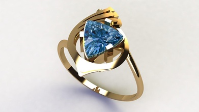 ring diamanten und2333 juwel gold silber druckbar mode sterling weiß brillant schmuck diamant saphir armband vintag kleidung hochzeit engagement ringe 3d print model - Mito3D