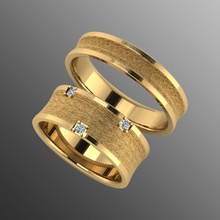 anello dp 15 gioielli matrimonio argento gemma gioiello di diamanti d'oro anelli nozze Anello 3d moda stampabile moderno 3d print model - Mito3D