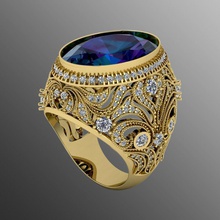 ring dp 35 Schmuck gold - Zubehör Luxus kostbar bedruckbar ist Silber Juwel Diamant-ring Mode-ring super-Diamant-ring Ringe wunderschönen scheint Mode genial Saphir ruby vintag 3d print model - Mito3D