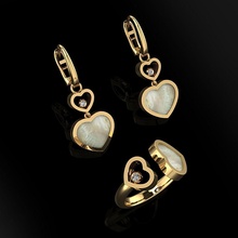 ring ohrringe 121 schmuck luxus elegant juwel gold silber hochzeit diamant ohrring armband halsketten anhänger nashorn zubehörteil schönheit mode design cad ringe 3d print model - Mito3D