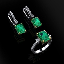 ring earrings 28 jewelry luxury elegant gem gold silver wedding diamond earring bracelet necklaces pendant rhinoceros accessory beauty fashion design cad jewel rings 3d print model - Mito3D