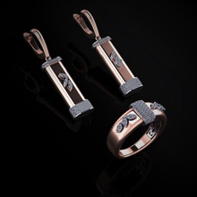 ring ohrringe 46 schmuck luxus elegant juwel gold silber hochzeit diamant ohrring armband halsketten anhänger nashorn zubehörteil schönheit mode design cad ringe 3d print model - Mito3D