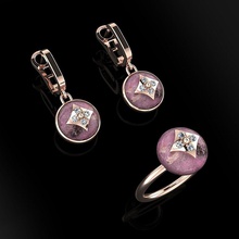 ring earrings 56 jewelry luxury elegant gem gold silver wedding diamond earring bracelet necklaces pendant rhinoceros accessory beauty fashion design cad jewel rings 3d print model - Mito3D