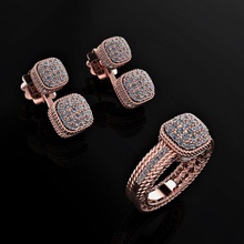 anel brincos 65 joalheria luxo elegante gema ouro prata Casamento diamante brinco pulseira colares pingente rinoceronte acessório beleza moda Projeto cafajeste jóia argolas 3d print model - Mito3D
