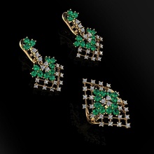 ring earrings 66 jewelry luxury elegant gem gold silver wedding diamond earring bracelet necklaces pendant rhinoceros accessory beauty fashion design cad jewel rings 3d print model - Mito3D