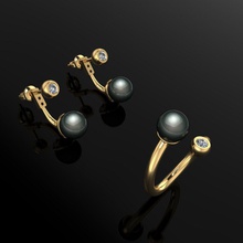 squillare orecchini 79 gioielleria lusso elegante gemma oro argento nozze diamante orecchino braccialetto collane pendente rinoceronte accessorio bellezza moda design cad gioiello anelli 3d print model - Mito3D